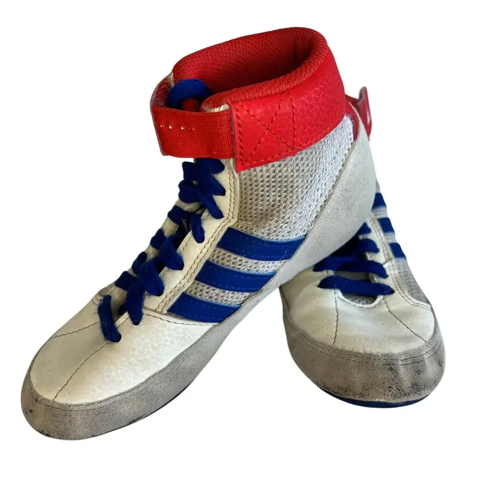 Adidas YYJ 606004 Kids 13 Wrestling Shoe Hi-Top Lace Up Boxing MMA Training